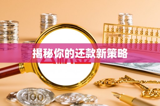 清镇揭秘你的还款新策略