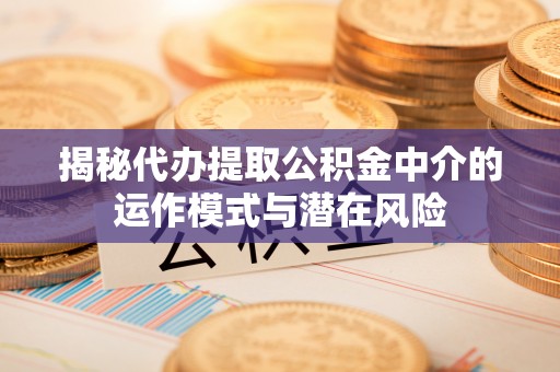 清镇揭秘代办提取公积金中介的运作模式与潜在风险