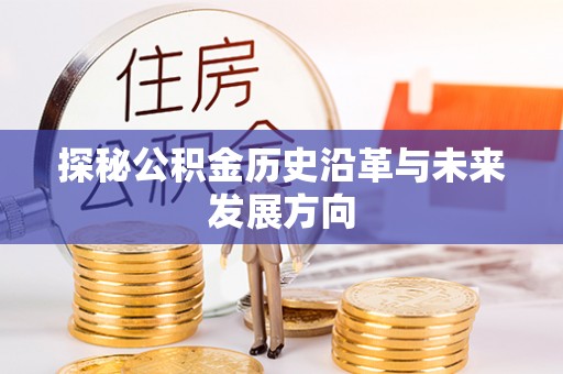 清镇探秘公积金历史沿革与未来发展方向
